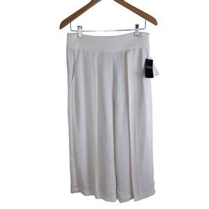 Lauren Ralph Lauren Women's Crop Pleated Wide Leg Pants size 00